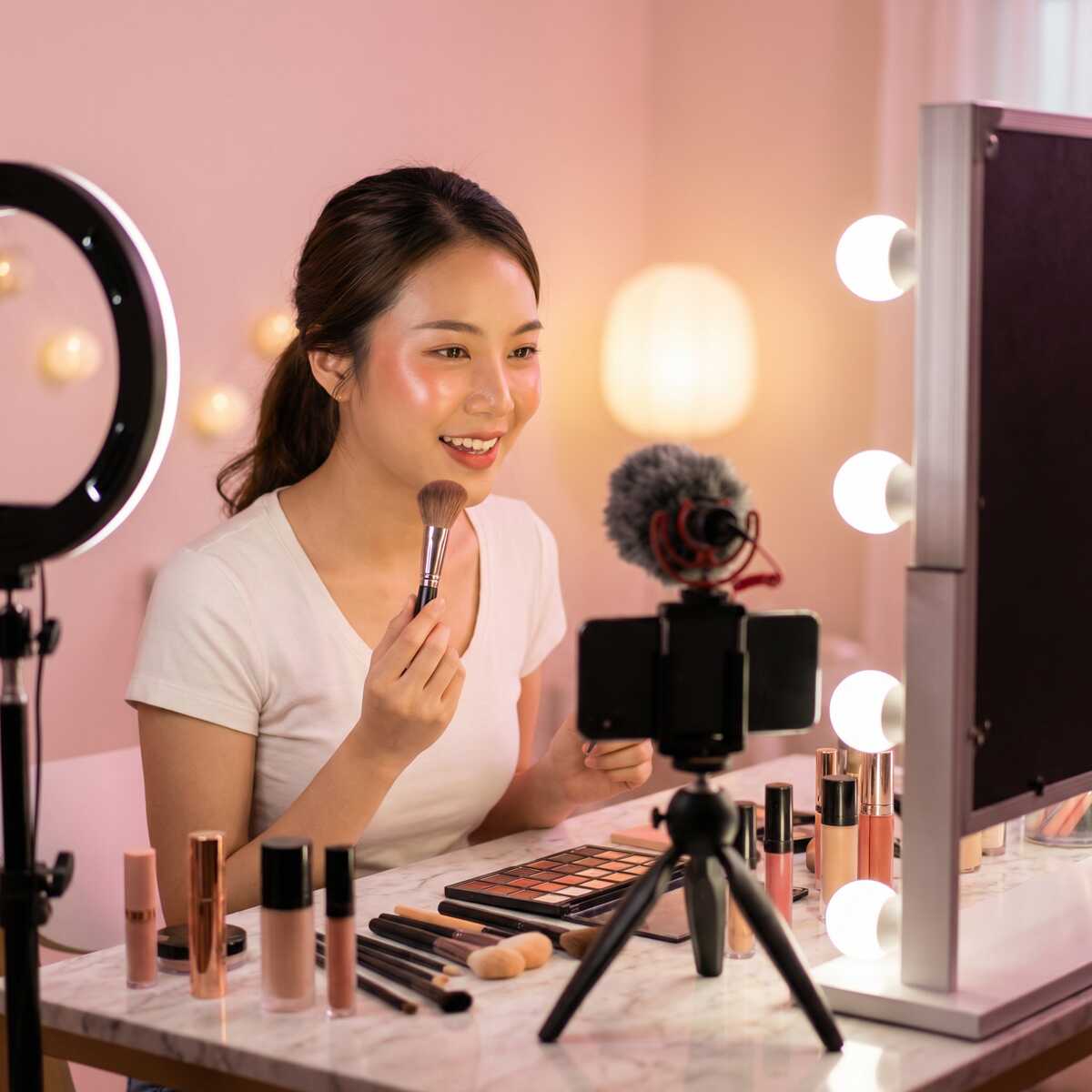 天美麻花美妆直播